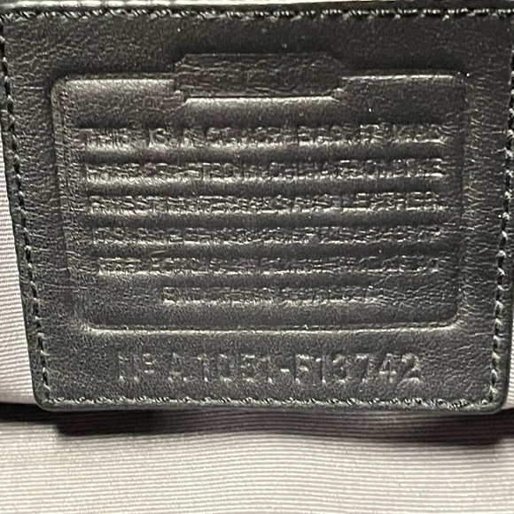 Coach Signature Ruched Handbag Bundle
